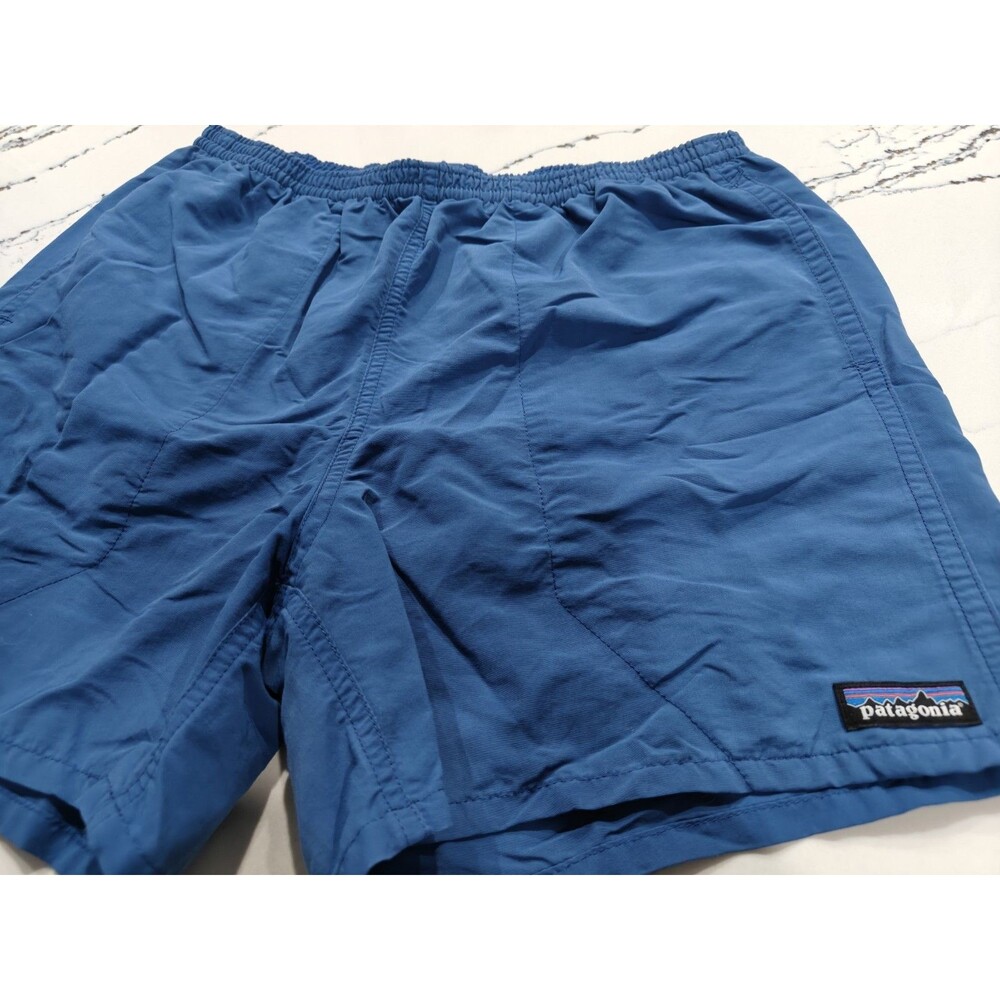 Patagonia Baggies Shorts Mens Medium Blue 5" Inseam Nylon 58034 SP18